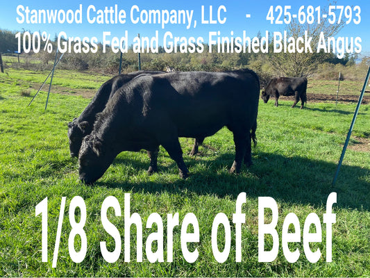 1/8 Beef - Non Refundable - DEPOSIT